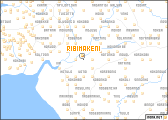 map of Ribimakeni