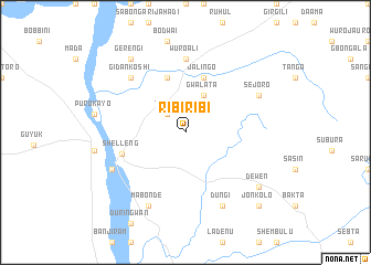 map of Ribiribi