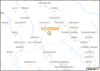 map of Rîca Nouă