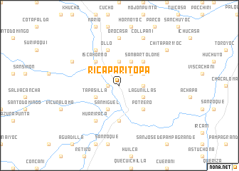 map of Ricaparitopa