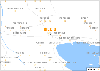 map of Riccio