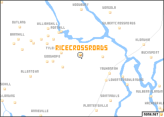 map of Rice Crossroads