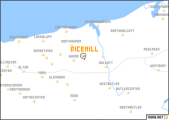 map of Rice Mill