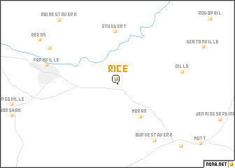 map of Rice