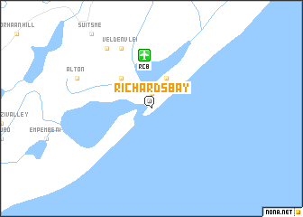 map of Richards Bay