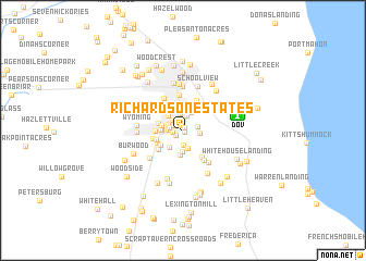 map of Richardson Estates