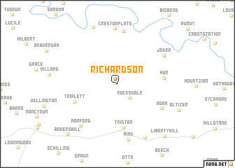 map of Richardson