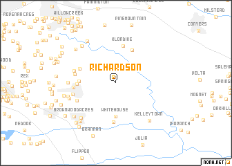 map of Richardson