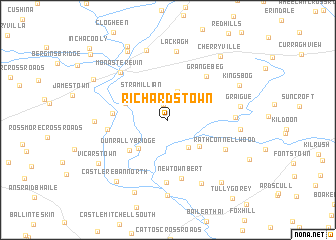 map of Richardstown