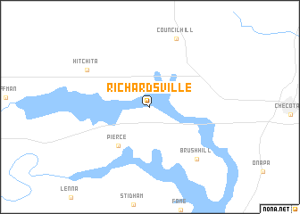 map of Richardsville