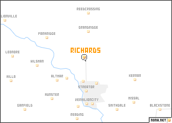 map of Richards