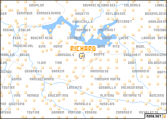 map of Richard