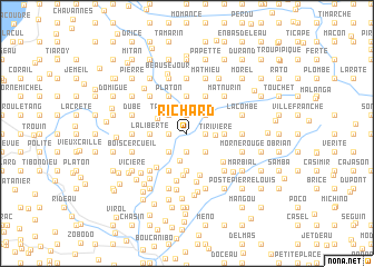 map of Richard