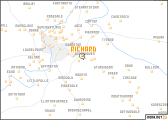 map of Richard