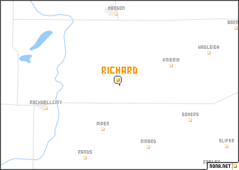 map of Richard