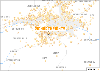 map of Richart Heights