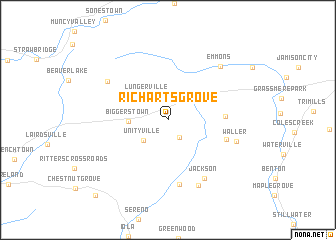 map of Richarts Grove