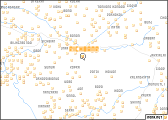 map of Richbanr