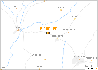 map of Richburg