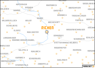 map of Richen