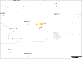 map of Richey