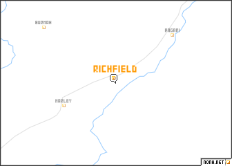 map of Richfield