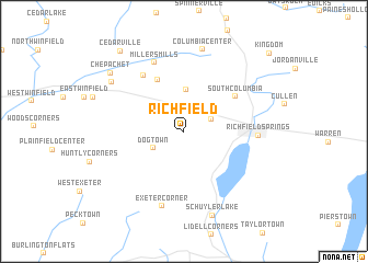 map of Richfield