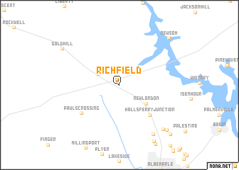 map of Richfield