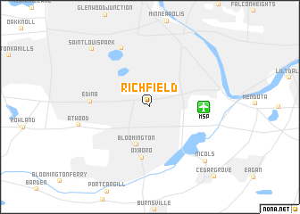 map of Richfield