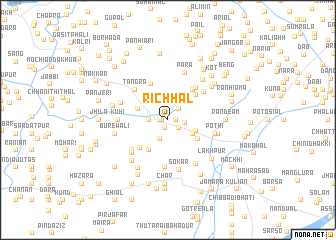 map of Richhāl