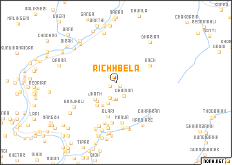 map of Richhbela