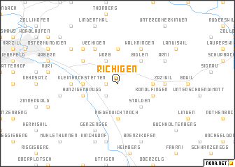 map of Richigen