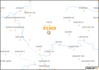 map of Richka