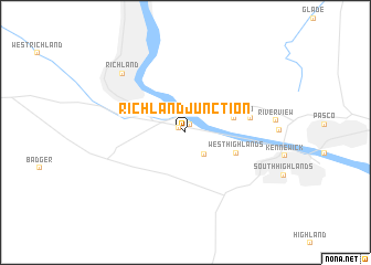 map of Richland Junction