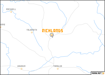 map of Richlands