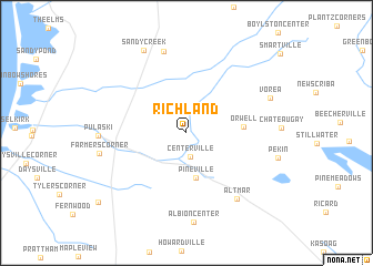 map of Richland