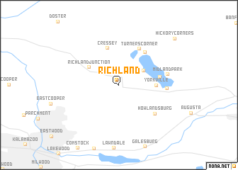 map of Richland