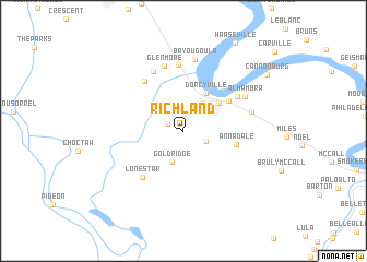 map of Richland