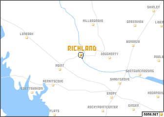 map of Richland