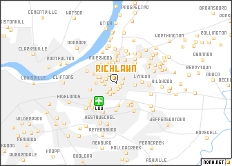 map of Richlawn