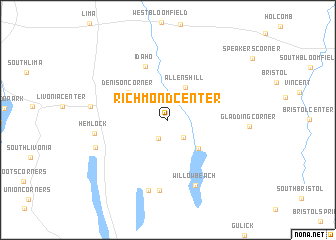 map of Richmond Center