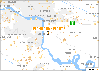 map of Richmond Heights