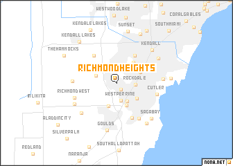 map of Richmond Heights