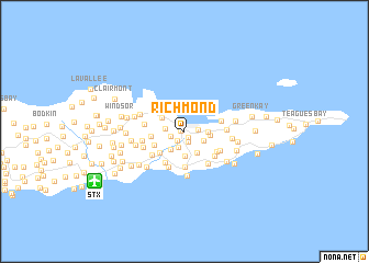 map of Richmond