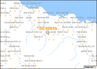 map of Richmond