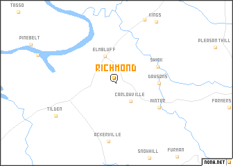 map of Richmond