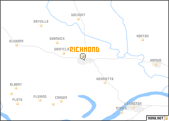 map of Richmond