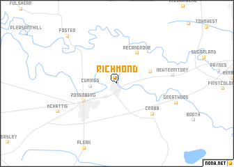 map of Richmond