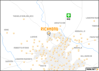 map of Richmond