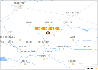 map of Richmount Hill